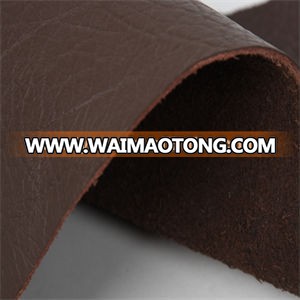 soft and worm real leather cow skin fabric