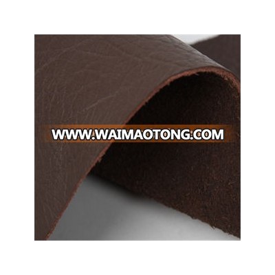 soft and worm real leather cow skin fabric